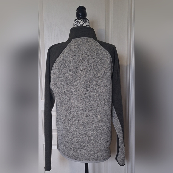 Lucky Brand mens M Navy green & grey sweater - Picture 3 of 4